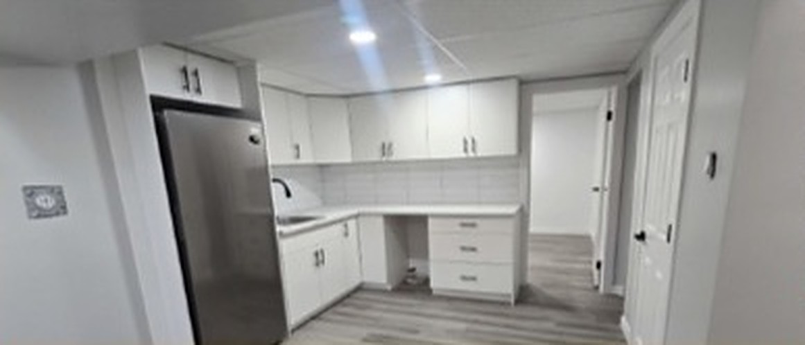 Basement kitchenette